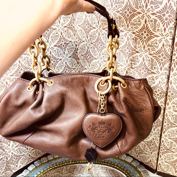 Juicy Couture Handbags - Women Juicy Couture slouchy leather bag NWOT